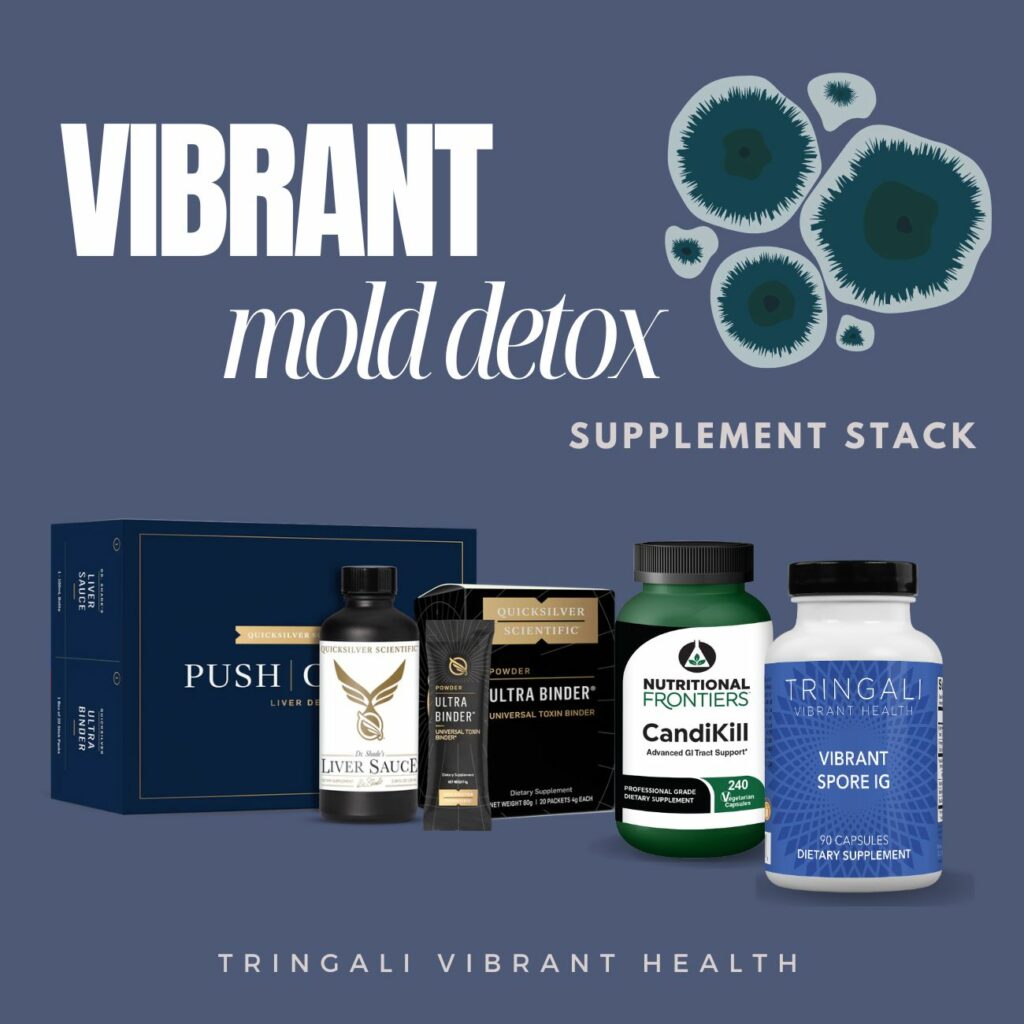 The Vibrant Mold Detox Supplement Stack