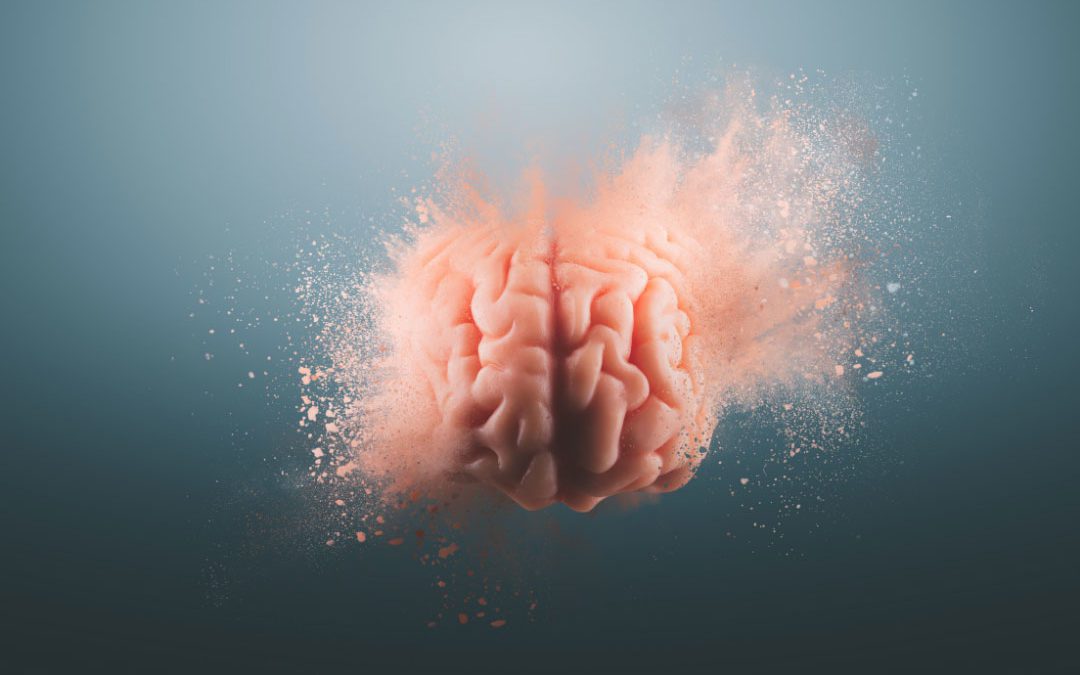 brain reverberating with energy from phospatidylcholine
